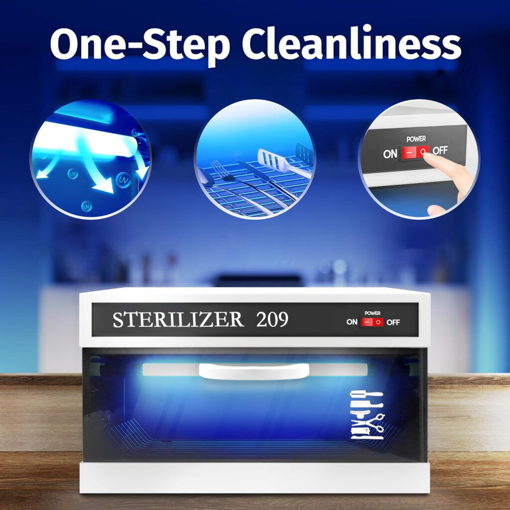 Details of UV-209 Nail Tool UV Disinfection Cabinet