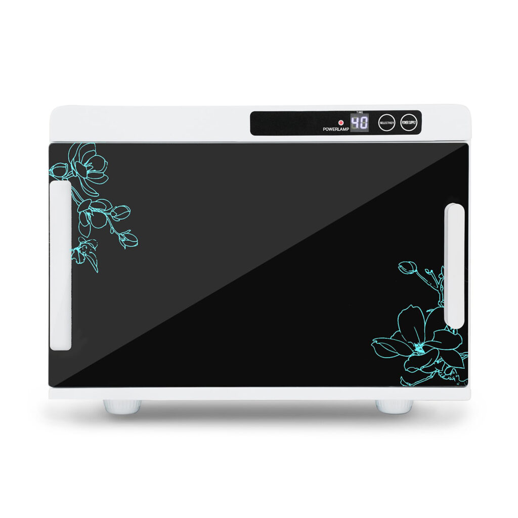 Touch screen nail tool UV disinfection cabinet