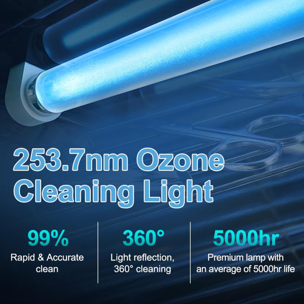 Touch screen nail tool UV disinfection cabinet