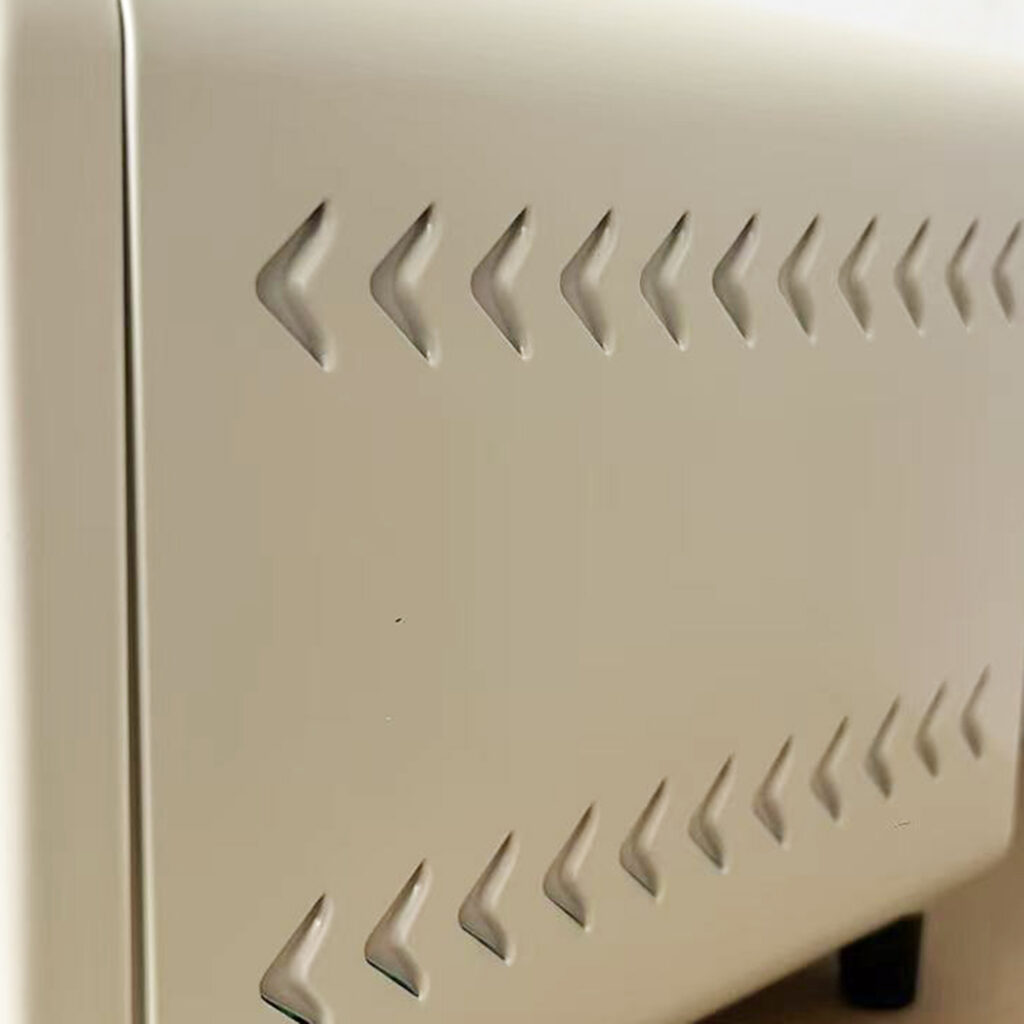 Photo of heat dissipation holes in disinfection cabinet