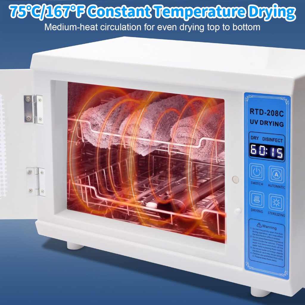 Nail Tool Heating, Drying, Disinfection Cabinet