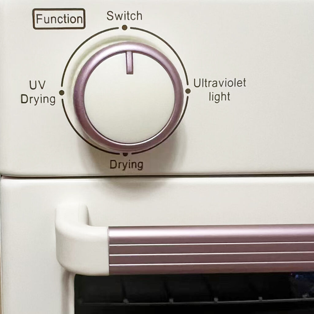 Detail drawing of UV drying disinfection cabinet