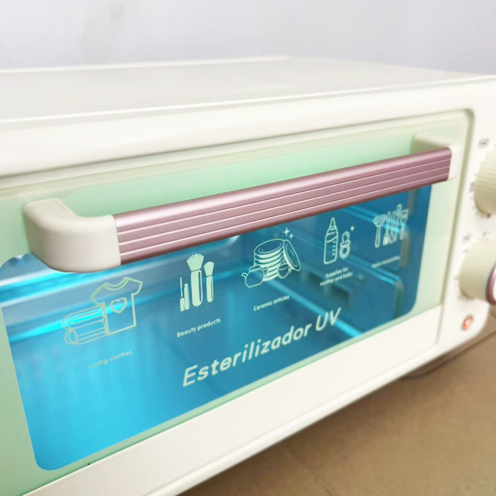 Internal detail photos of disinfection cabinet