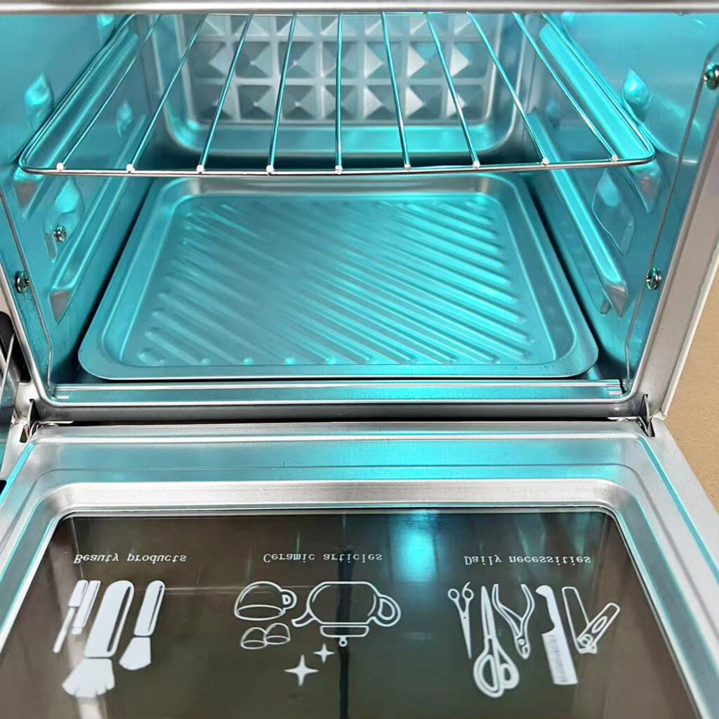 Detail drawing of UV drying disinfection cabinet