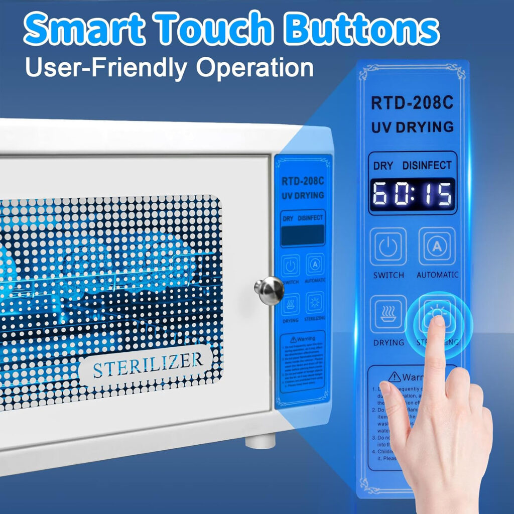 Nail Tool Heating, Drying, Disinfection Cabinet