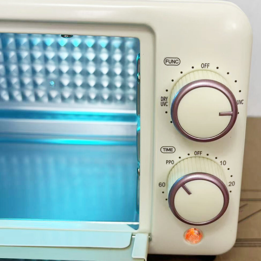 Internal detail photos of disinfection cabinet