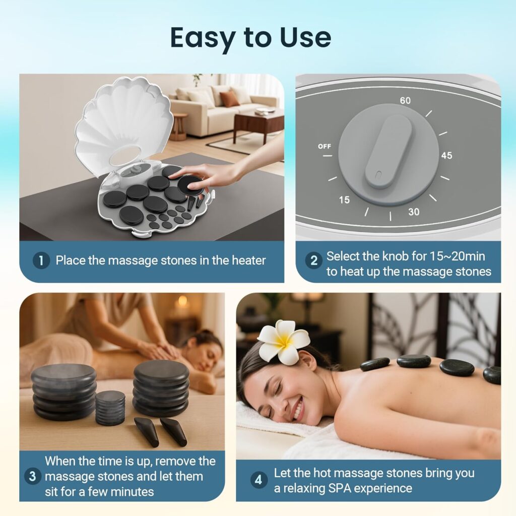 hot stone massage kit