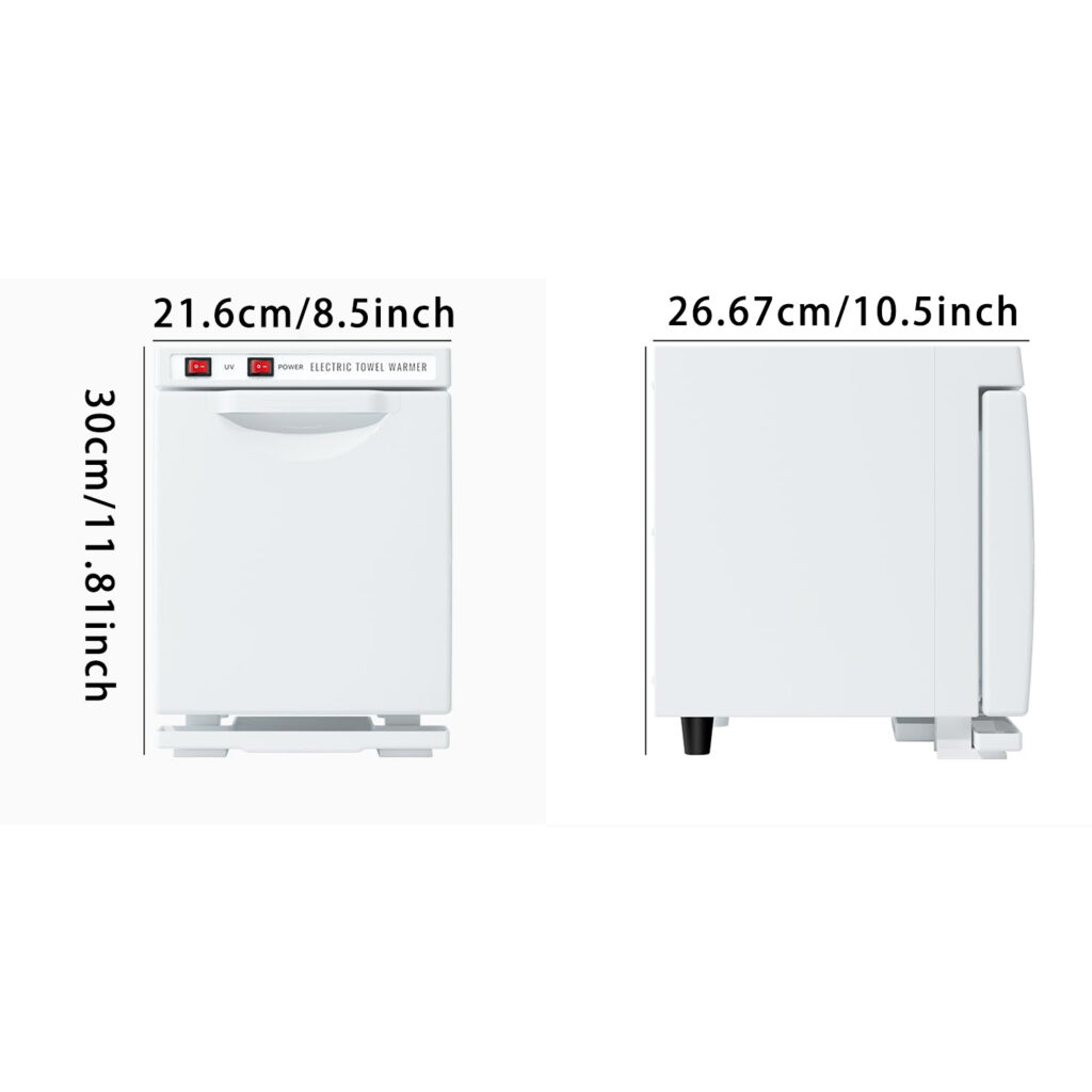 Hot towel machine size