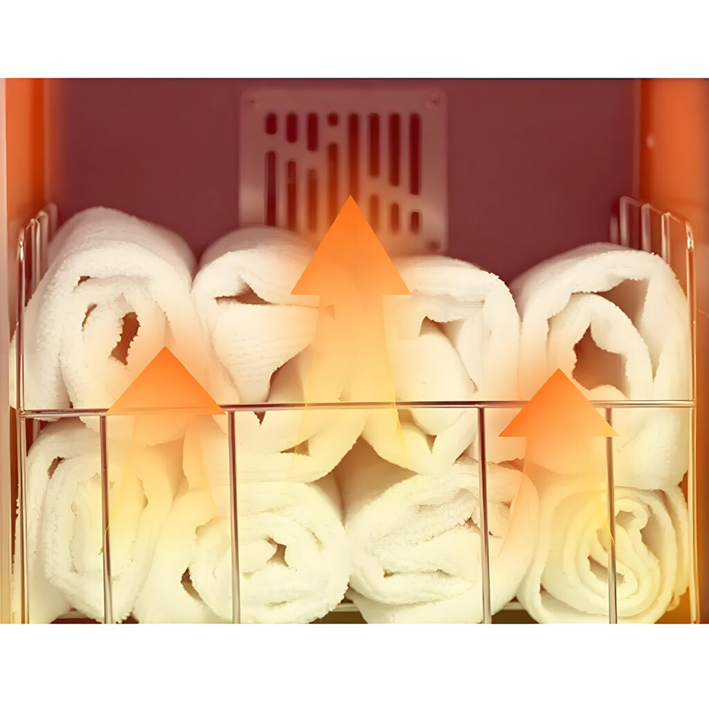 High end hot towel machine