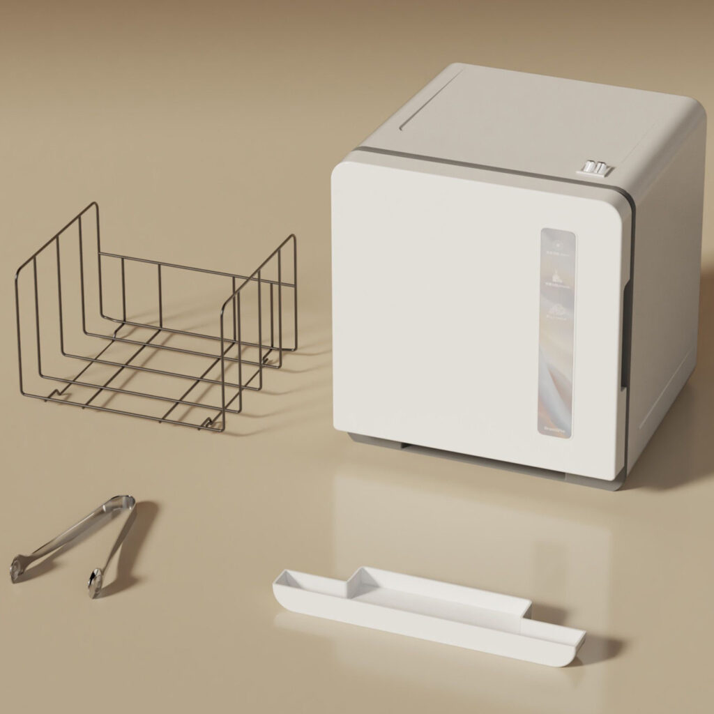 High end hot towel machine